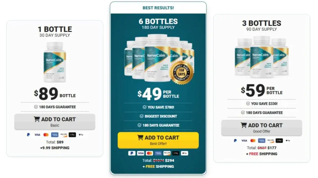 Nerve Calm price reviews